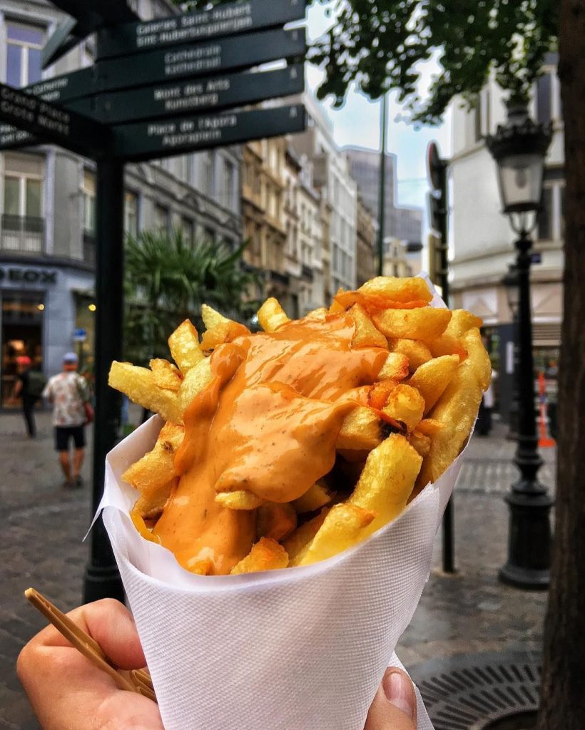 French Fries in Belgium