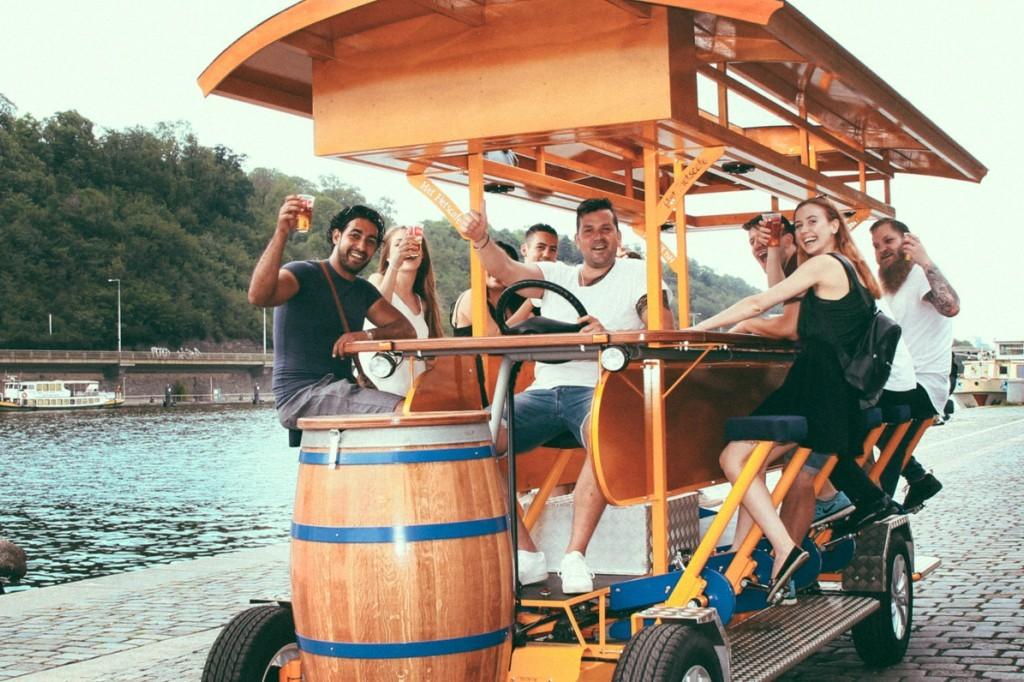 A fun experience beer biking in Berlin