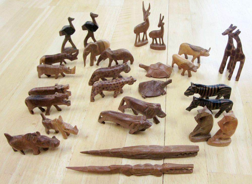 Wooden animals, Kenya