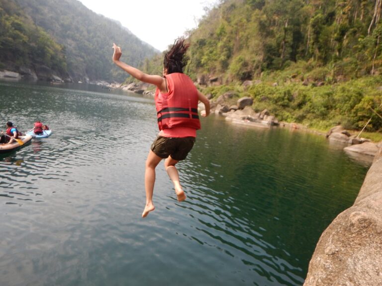 Cliff Jumping