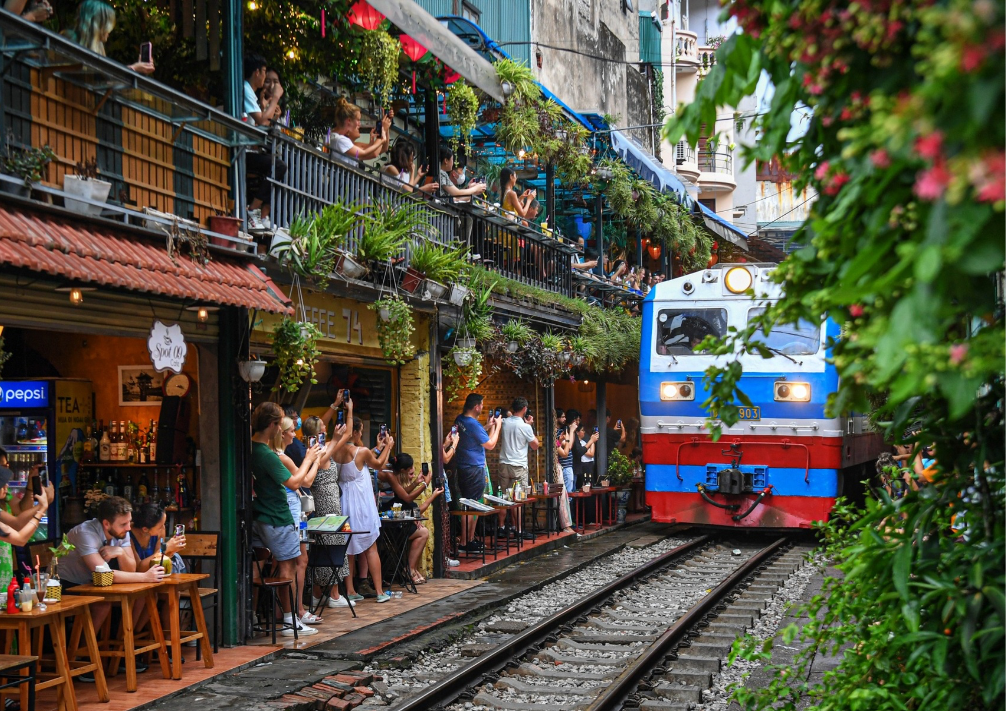 Picture of Train Street , Vietnam