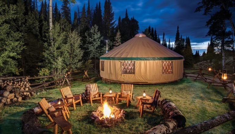Traditional Yurt Glamping