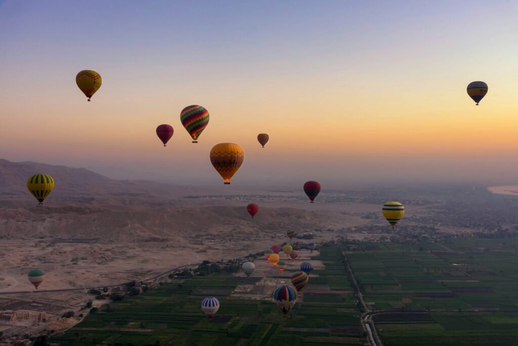 Hot Air Balloon At Luxor